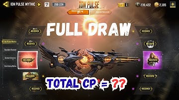 Buying Mythic BP50 Full Draw❤️❤️ BP50 weapon Inspection ll ION PULSE MYTHIC Draw CODM❤️❤️