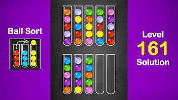 Ball Sort Puzzle Solution Level 161