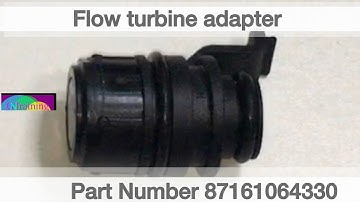 flow turbine adapter