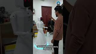 Our Robomiracle Technologies - Hand Tracking controlled #Nila Robot at our Office