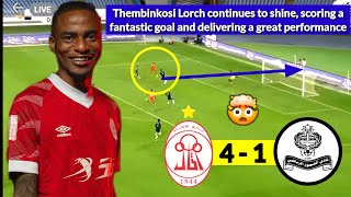 🇿🇦 Thembinkosi Lorch continues to shine, scoring a fantastic goal with Al Ittihad