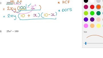Grade 9 - Algebra II  - Factorising Complex Difference of Two Squares