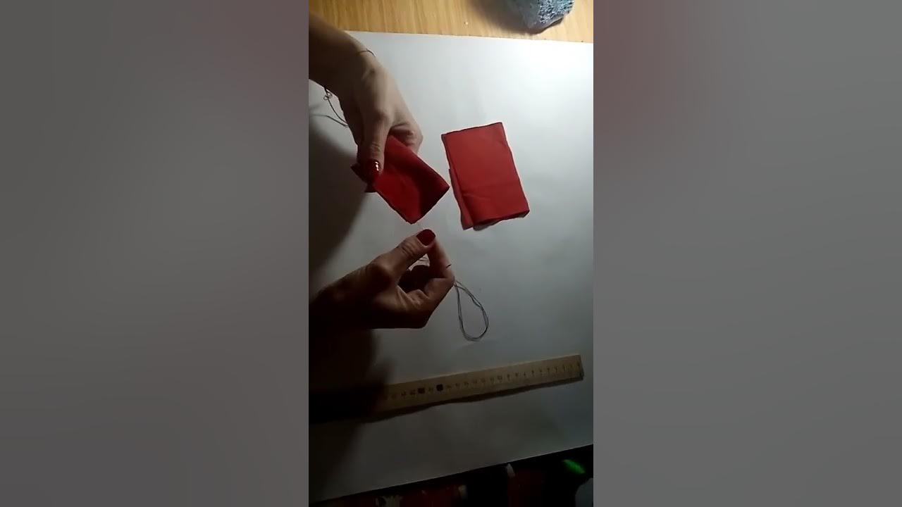 Подвеска для ключей из ткани своими руками - YouTube