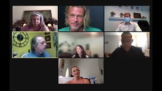 How to have BRAD PITT in YOUR ZOOM conference