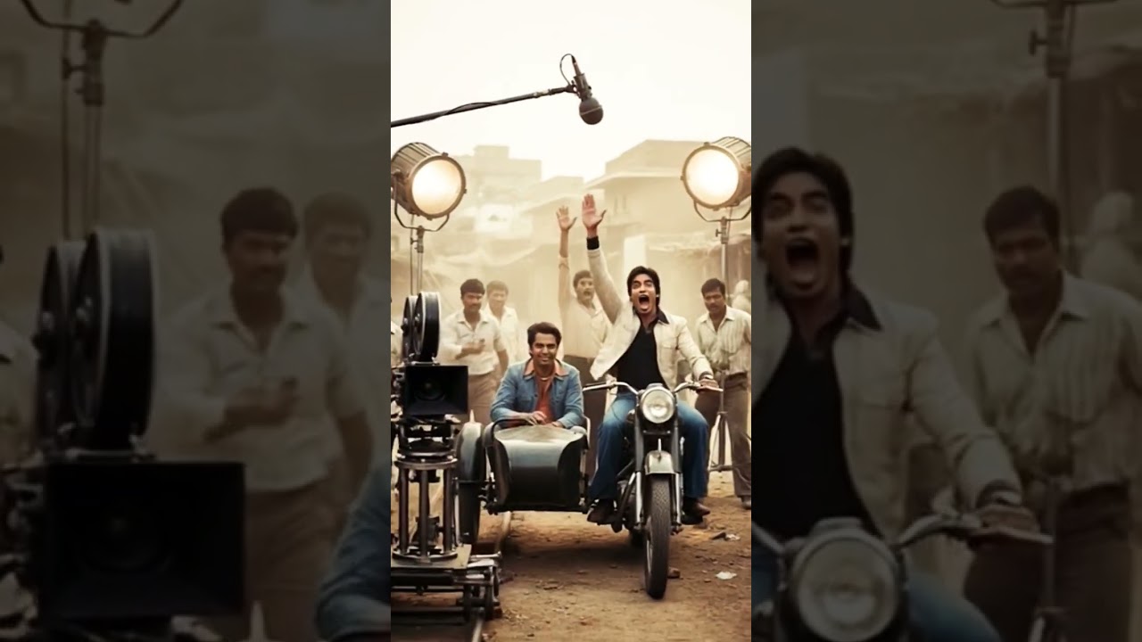 Amitabh bachchan vs  Dharmendra Shooting