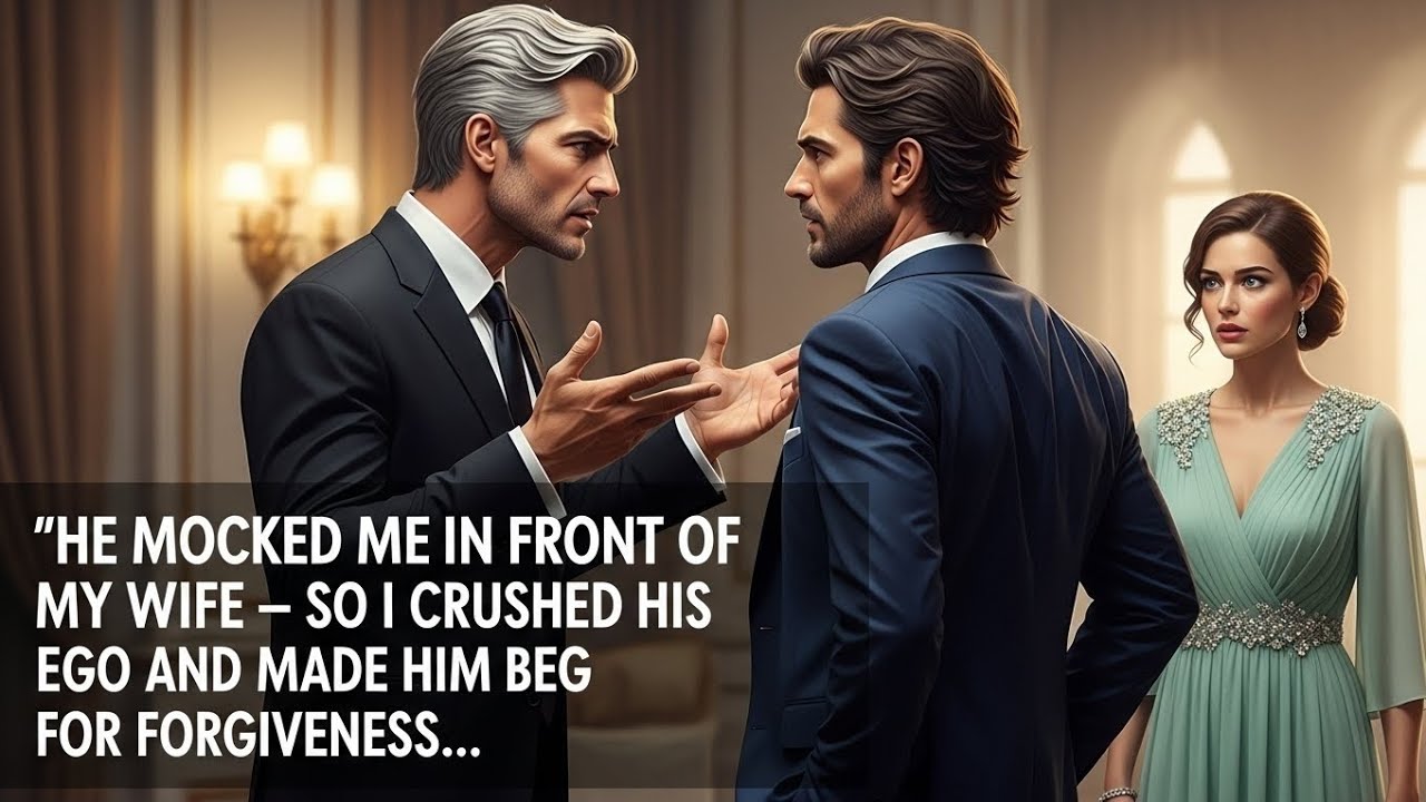 He Mocked Me in Front of My Wife — So I Crushed His Ego and Made Him Beg for Forgiveness...
