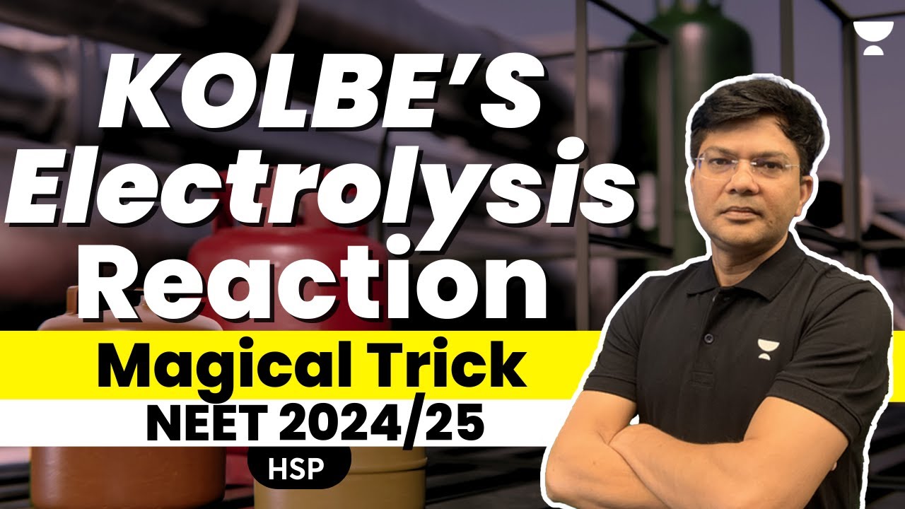 The Secret Trick for Kolbe's Electrolysis | NEET 2024/25 | HSP