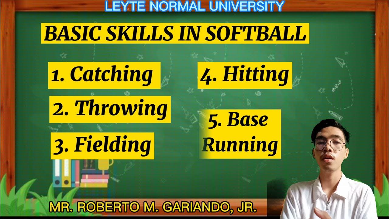 BASIC SKILLS IN SOFTBALL YouTube
