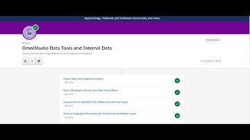 OmniStudio Data Tools and Internal Data  ||Salesforce  || Trailhead ||Velocity|| OmniStudio