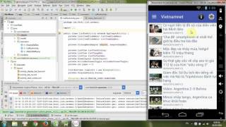 Ứng dụng đọc báo chuẩn RSS android demo screenshot 5