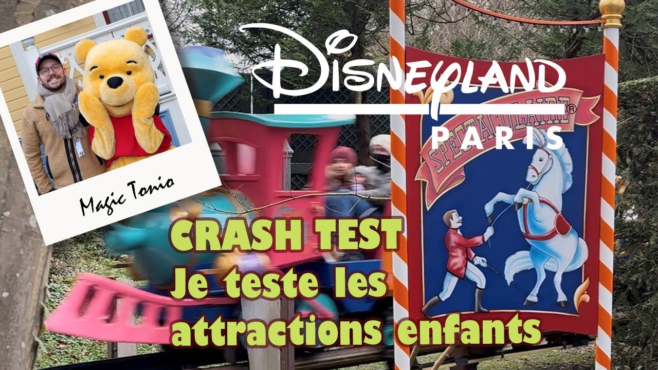CRASH TEST : j’ai testé pour vous les attractions pour ENFANTS en SOLO à Disneyland Paris ! 🎢