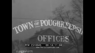 1932-33 POUGHKEEPSIE NEW YORK HOME MOVIES WILEY POST VISITS REPUBLICAN CAMPAIGN RALLY CS10045