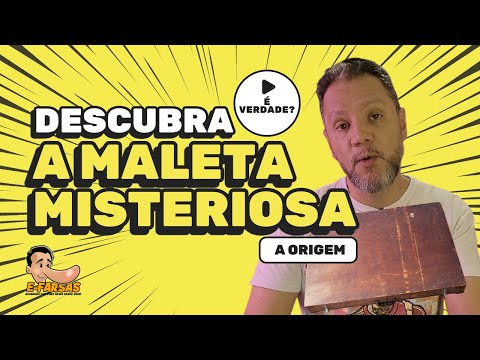 A verdadeira história da Maleta Misteriosa do Viajante do Tempo!