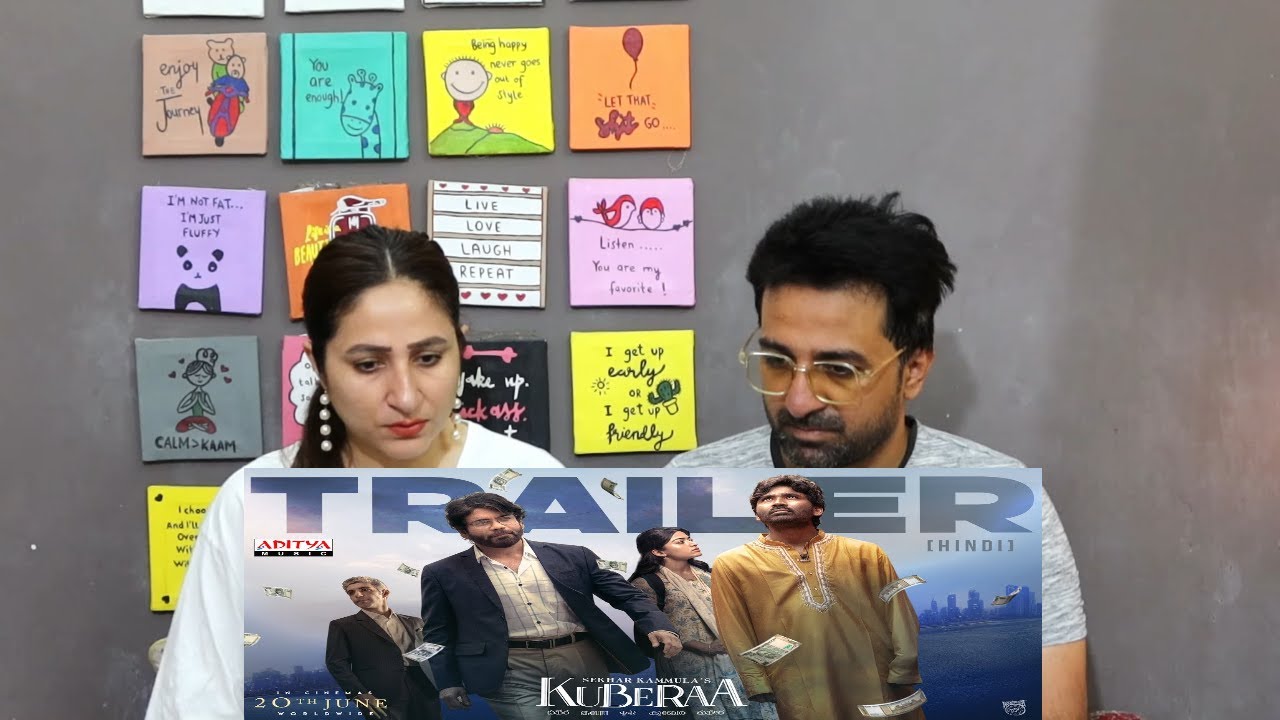Pakistani Reacts to Kuberaa Official Trailer - Hindi | Nagarjuna | Dhanush | Rashmika Mandanna |