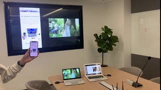infobit ishare wireless presentation system for iPhone and PC
