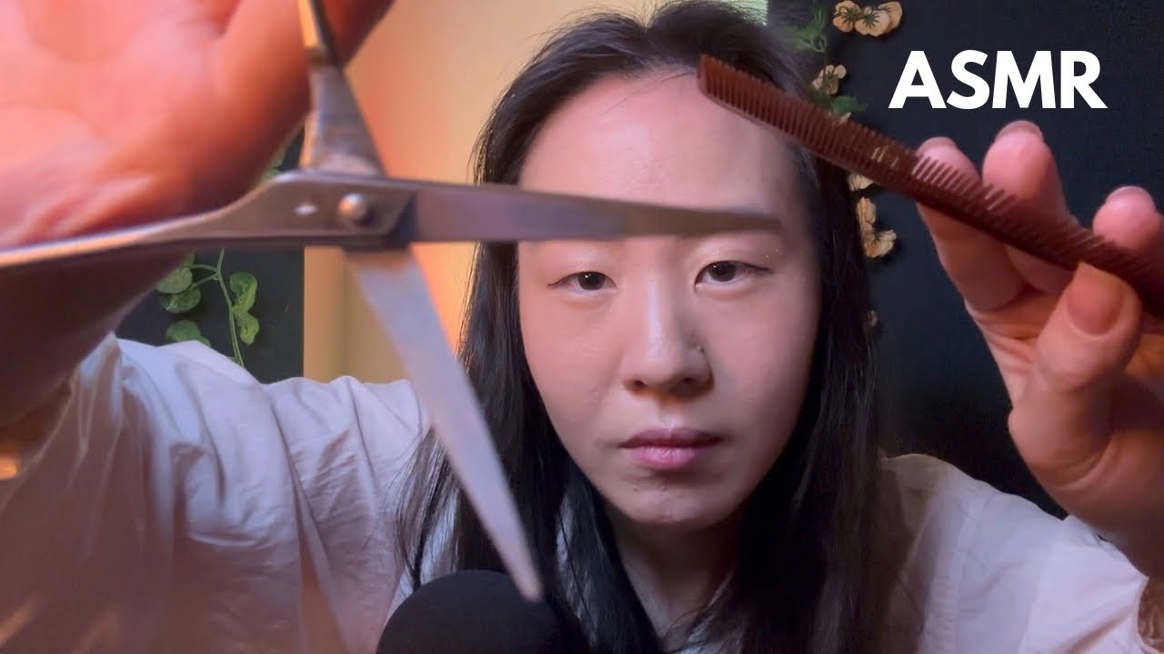 Je te coupe les cheveux 💇‍♀️ Rôleplay Coiffeuse ASMR Français 