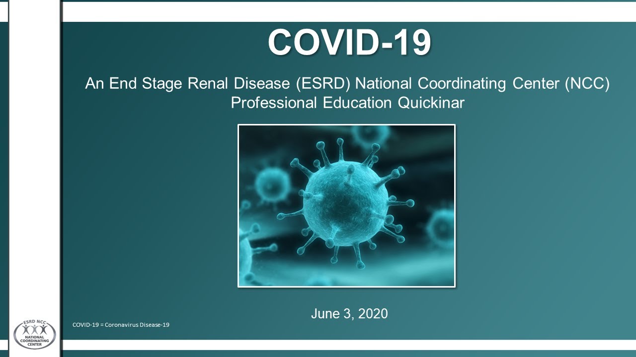 Provider Preparation for Hurricane Season During the COVID-19 Pandemic | ESRD NCC