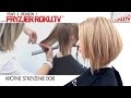 Krótkie strzyżenie bob | Short Hair Cut Technique  FryzjerRoku.tv