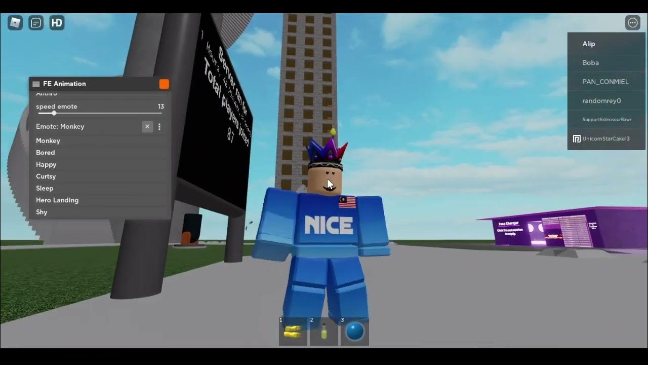 Fe Animation Script Roblox - YouTube