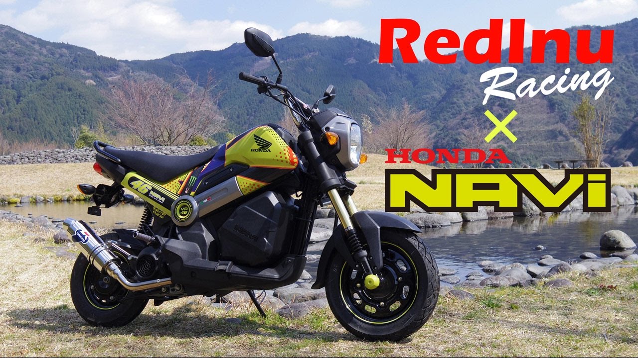 Honda Navi 110 Guruguru Run Youtube