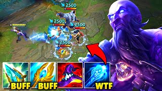 RYZE IS THE MOST BROKEN MAGE WITH THESE NEW BUFFS! (Q NUKES EVERYTHING)