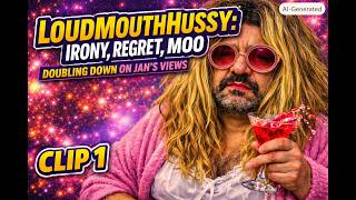 LoudMouthHussy Irony, Regret & Doubling Down on Jans Views  [CLIP 1] March 6 2025