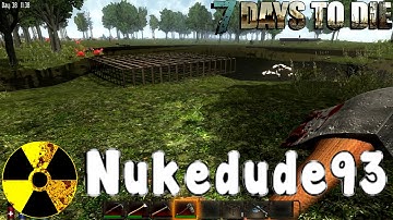 7 Days To Die Multiplayer Part 2 - Alpha 10.2 - "Setting Up Base" (Lets Play)