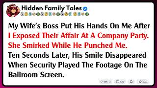 My Wife’s Boss Put His Hands On Me After I Exposed Their Affair At A Company Party. She Smirked...