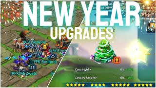 Lords Mobile| YOLO RALLY ON FULL MYTHIC GEAR PLAYER AND SOME NEW YEAR UPGRADES! screenshot 5