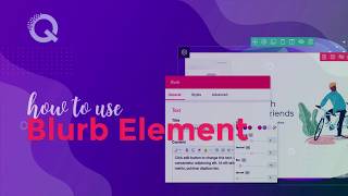 How to add Blurb using Quix Page Builder to your Joomla website