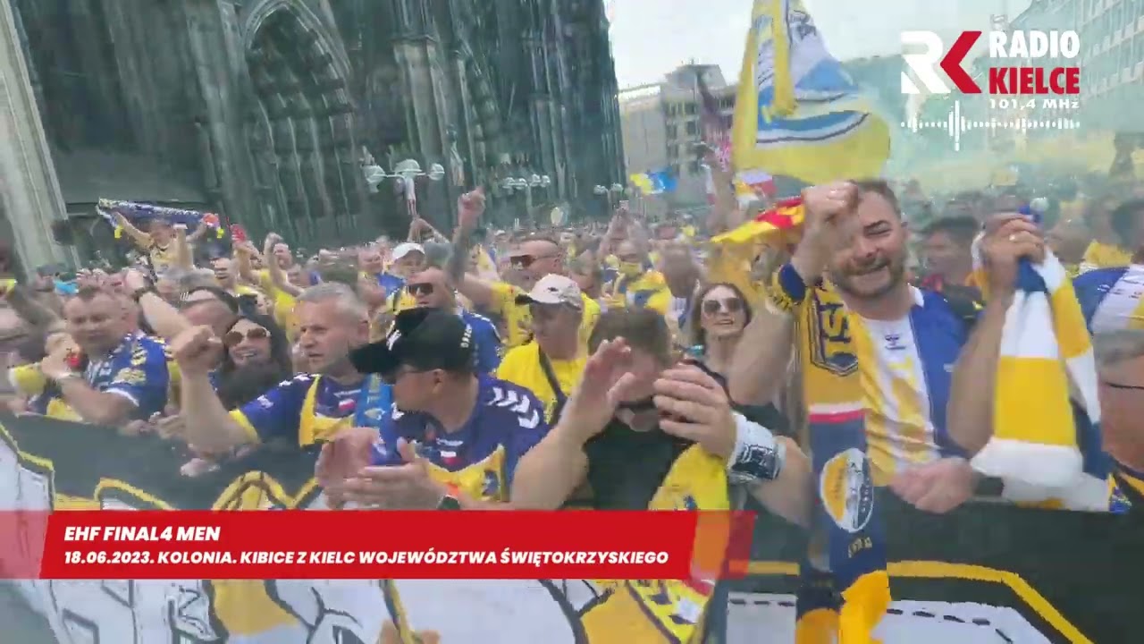 Kolonia. Kibice drużyny Barlinek Industria Kielce