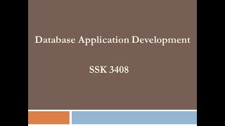 Class 02.8 Database Design - Normalization