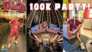 Plaza LAS VEGAS Threw Me a 100K Subscribers Party!