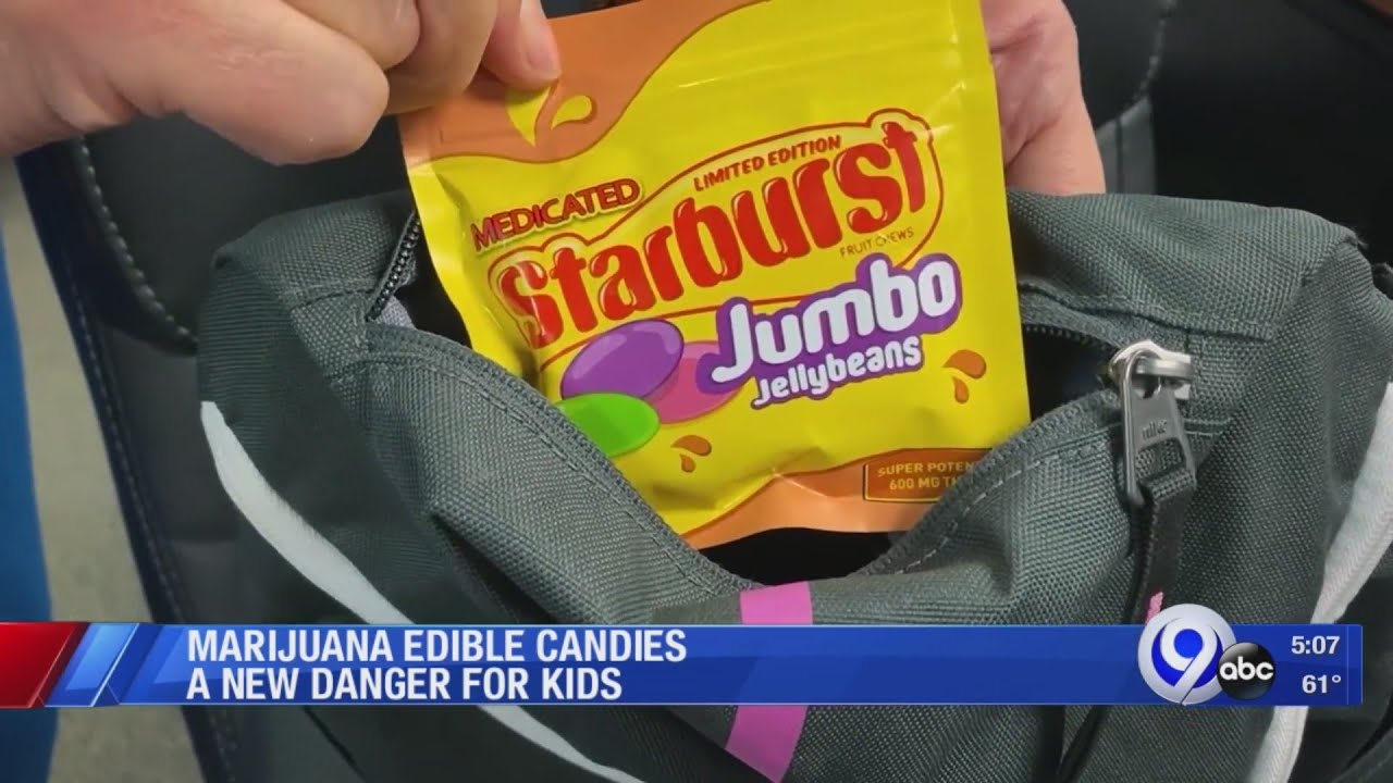 Marijuana edible candies pose a new danger to kids