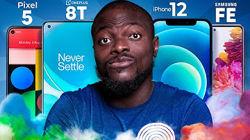 Apple iPhone 12 vs Google Pixel 5 vs OnePlus 8T vs Samsung Galaxy S20 FE | FATAL FOUR WAY
