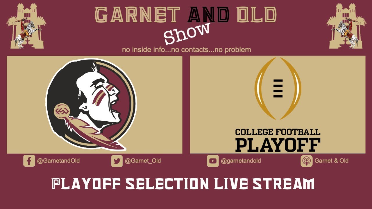 FSU Playoff Selection Show LIVESTREAM YouTube