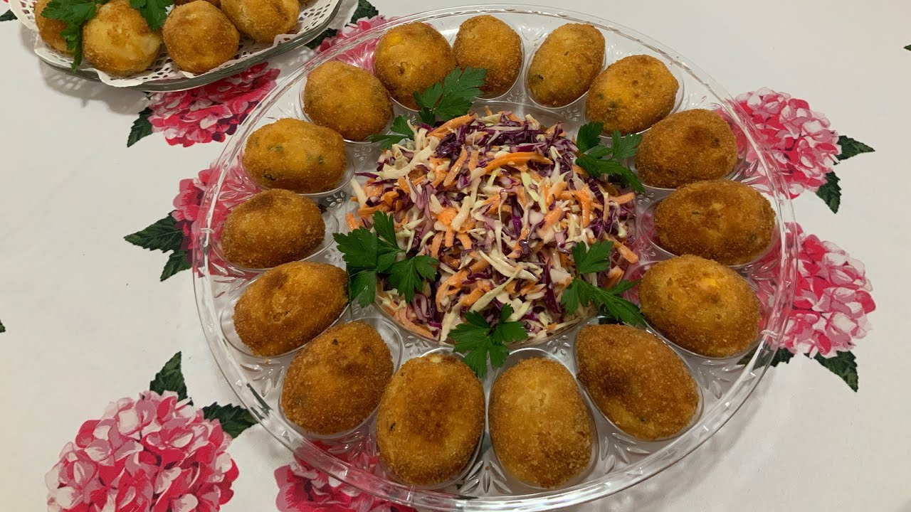 Ovos Recheados com Bacalhau...delicia ...Sabor dos Açores Leonor Santos