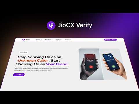 Introduction to JioCX Verify