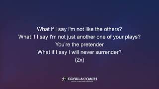 Foo Fighters - Pretenders (Lyric Video)