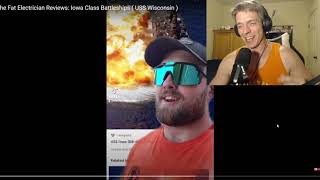 Navy Vet Reacts to The Fat Electrician Reviews Iowa Class Battleships USS Wisconsin
