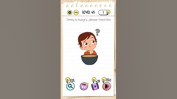 Brain Test : Tricky Puzzles | Level 45  Walkthrough Solutions | ( WITH EXPLANATIONS)