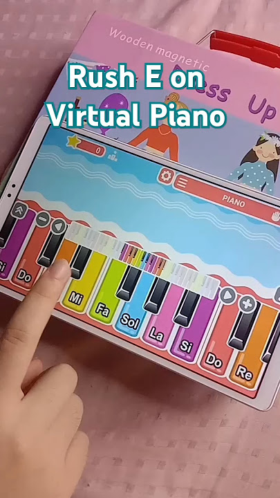 RUSH E on Digital Piano #musicnotes #piano #rush #pianomusic #tutorial #song #music