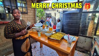 🔥🎄A Christmas Family Feast 🎄🍲 | Traditional Food in Our African Village