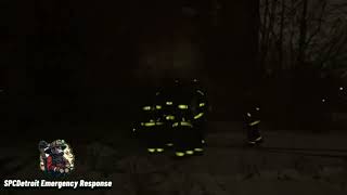 Detroit Fire Department COMMERCIAL BOX ALARM SCENE- VACANT BUILDING FIRE (Longfellow St & Lawton St)