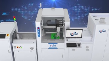 Sanco automated conformal coating solution #conformalcoating #coating #dispensing #automation #EMS