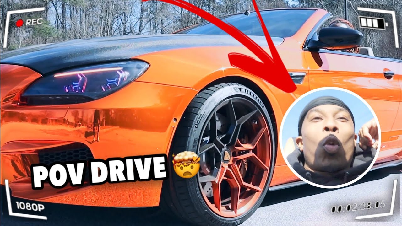 OKQ NEW WRAPPED M6 GOES CRAZY!!(*TOOK ME ON A DRIVE !) - YouTube