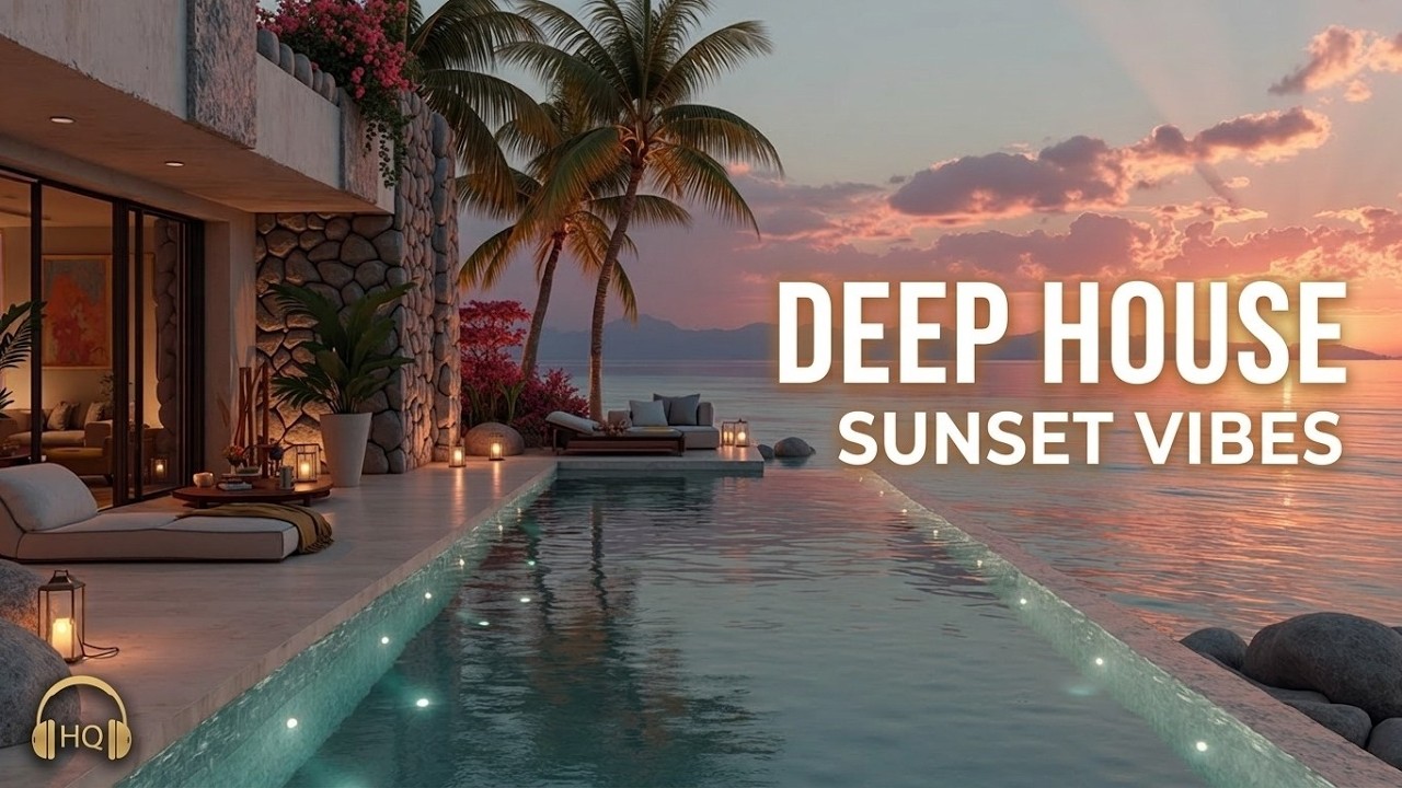 Cafe Lounge Deep House | Sunset Beach Club Mix | Deep Chill & Melodic Ibiza House Vibes 2026