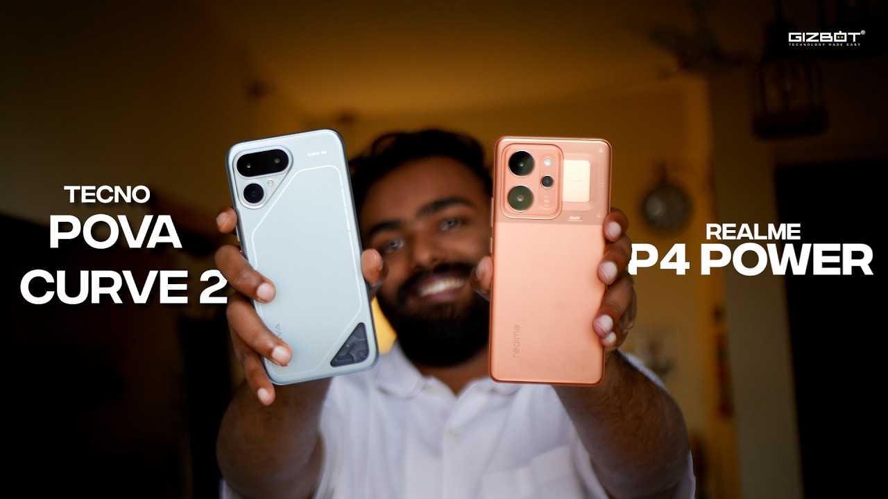 Tecno Pova Curve 2 vs Realme P4 Power: Battle of the BATTERY MONSTERS  🔥