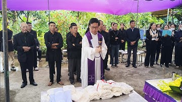 Nghi Thức Phát Tang & Cầu Nguyện Cho Bà Maria Nguyễn Thị Sắc _ Giáo Xứ Lạc Thiện_ Gp Bùi Chu 