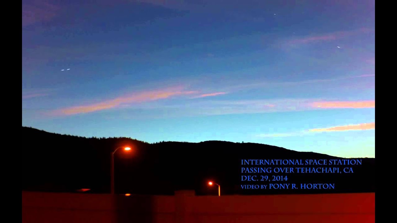 ISS Flyover Dec 29 2014 by Pony Horton H 264